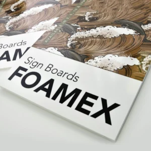 Single Sided Foamex Board 5mm