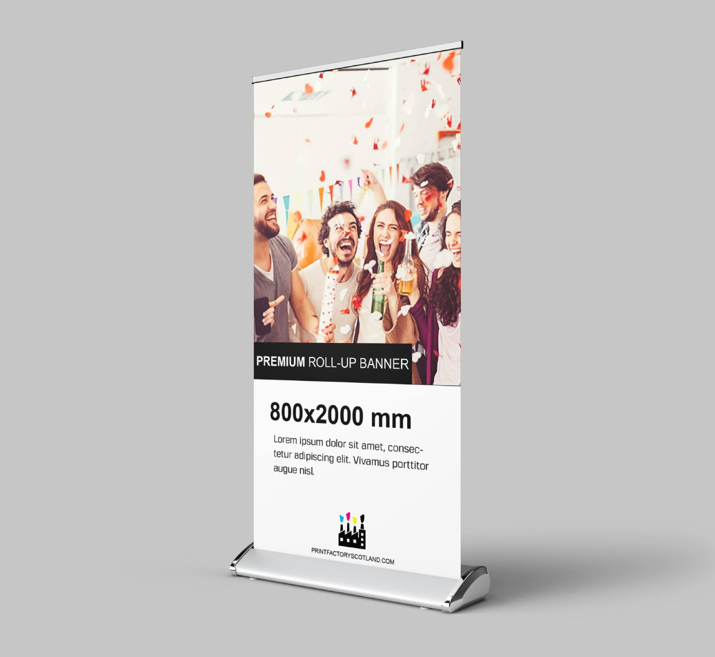 800x2000 mm Premium Roller Banner