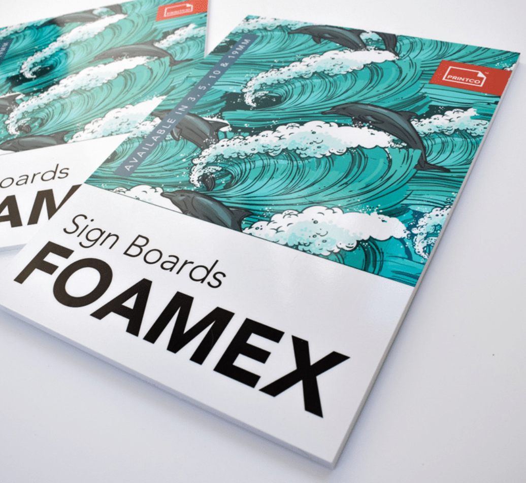 Single Sided Foamex Board 3mm