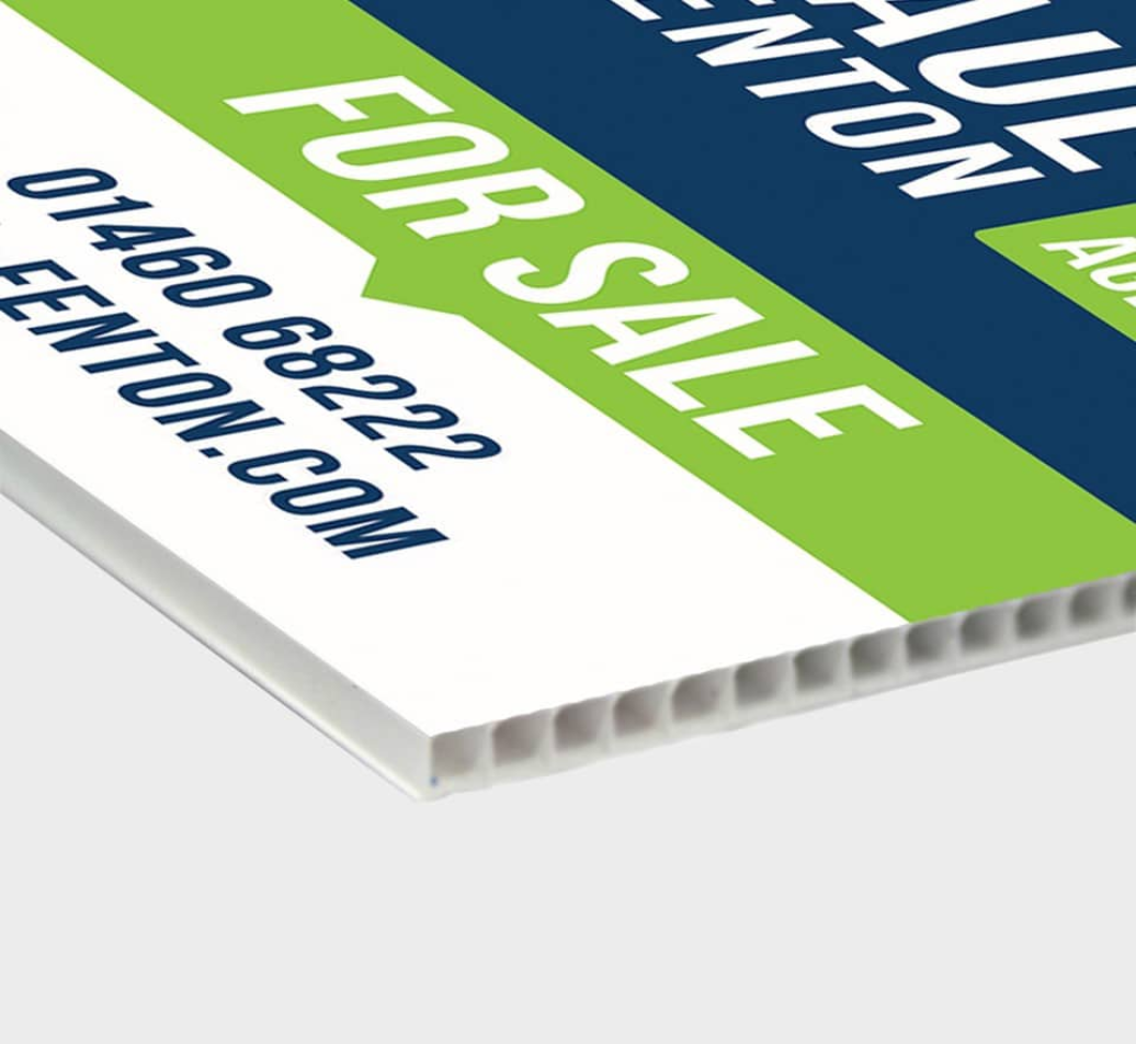 Single Sided Correx Board